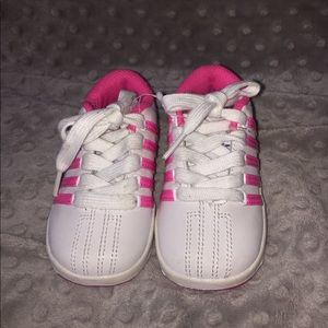 Pink & White K-SWISS